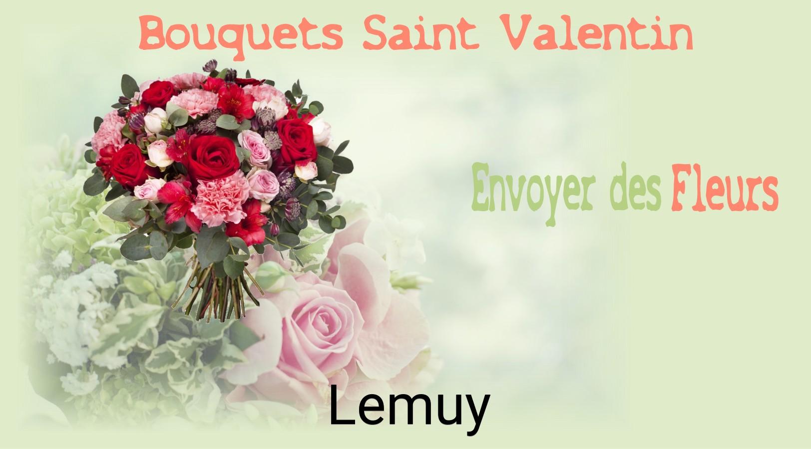 Roses de Saint-Valentin livrées à Lemuy